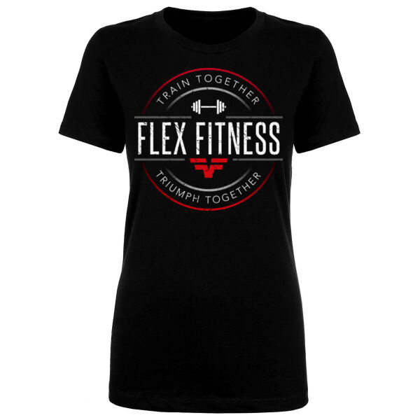 FULL COLOR CIRCLE BADGE - WOMEN'S FITTED T-SHIRT Thumbnail