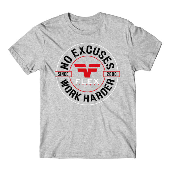 NO EXCUSES WORK HARDER - T-SHIRT Thumbnail